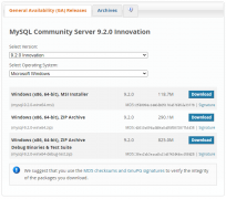 MySQL最新安装教程图文 MySQL 9.2安装详细
